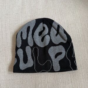 Mea Culpa Black and Grey Beanie